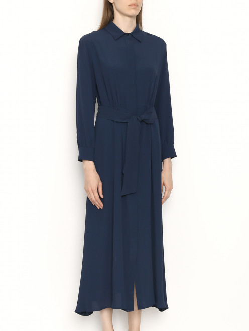 Платье-миди с поясом Weekend Max Mara - МодельВерхНиз