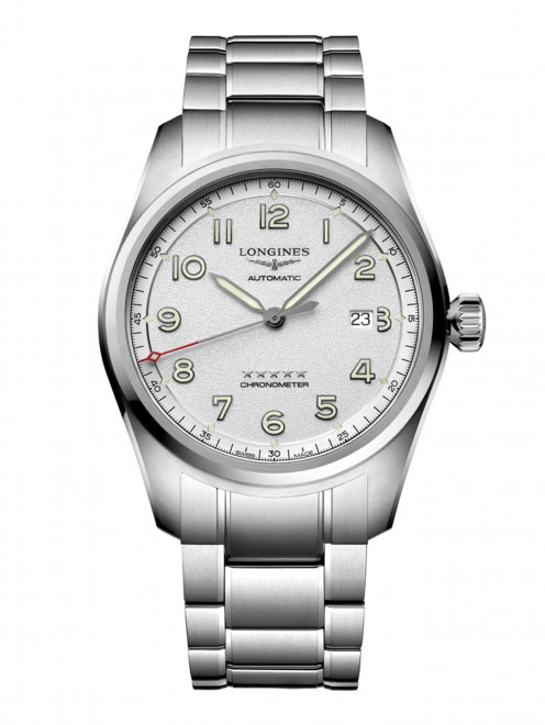 Часы с автоподзаводом на стальном браслете Spirit Longines - Общий вид