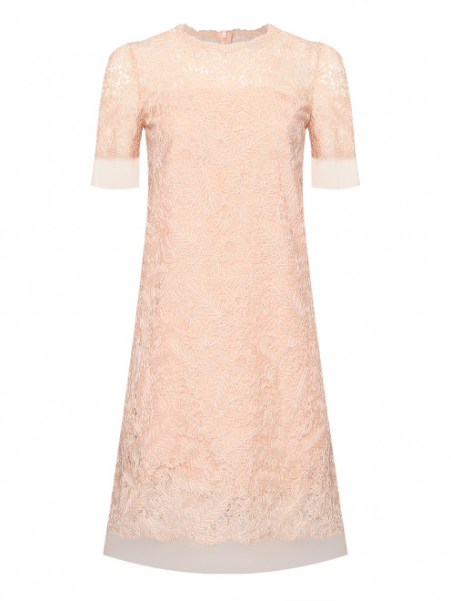 Платье мини из кружева Ermanno Scervino - Общий вид