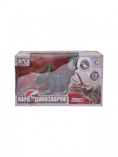 Игрушка Робо-Трицератопс на батарейках 1toy - Общий вид