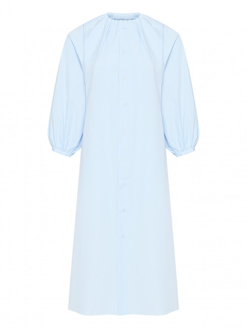 Платье из хлопка с объемными рукавами MM6 - Общий вид