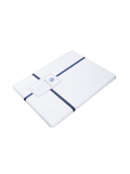 Пододеяльник из хлопка с декоративной строчкой Amalia home collection - Общий вид