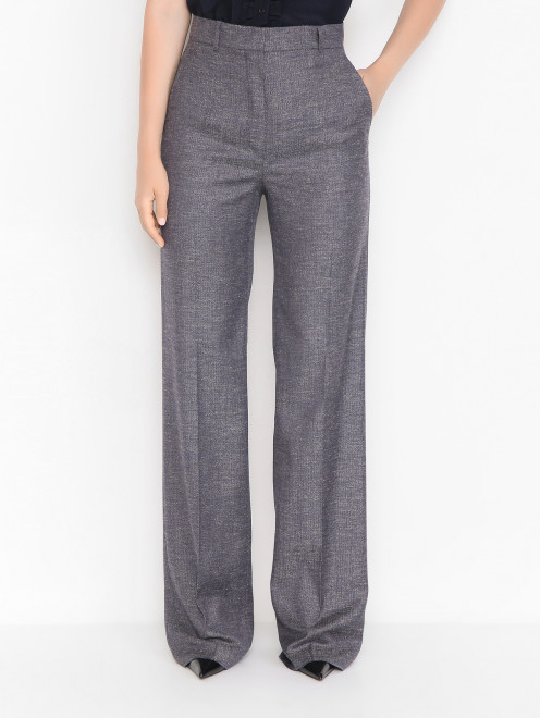Брюки из смешанной шерсти Max Mara - МодельВерхНиз
