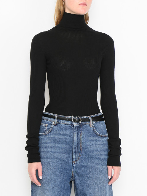 Базовая водолазка из шерсти Sportmax - МодельВерхНиз