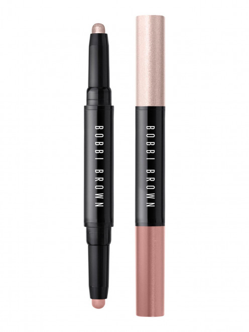 Двухсторонние тени-карандаш Dual-Ended Long-Wear Cream Shadow Stick, Platinum Pink / Antique Rose Bobbi Brown - Общий вид