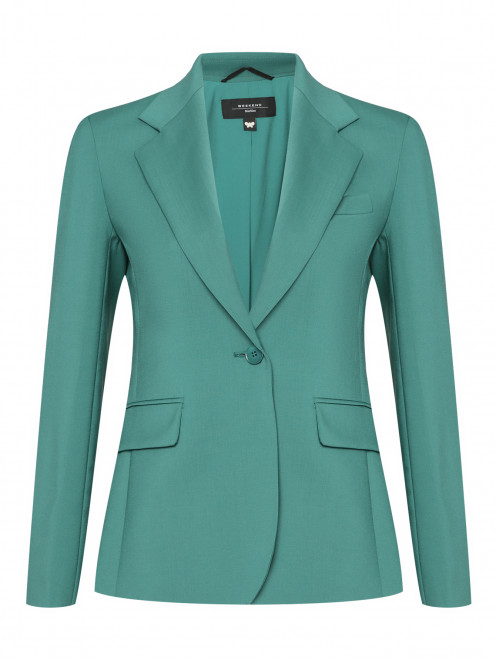 Однобортный жакет из шерсти Weekend Max Mara - Общий вид