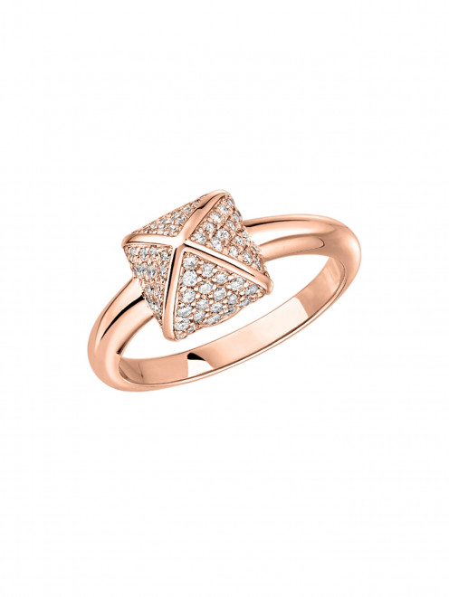 Кольцо из розового золота с бриллиантами Korloff - Общий вид