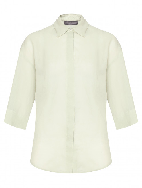Свободная блуза из рамии Lorena Antoniazzi - Общий вид