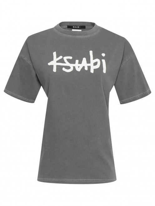 Футболка из хлопка с короткими рукавами Ksubi - Общий вид