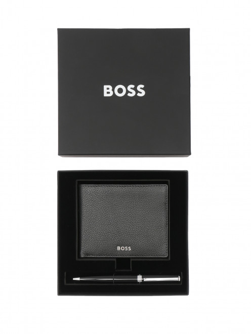 Подарочный набор с портмоне и ручкой Boss - Общий вид