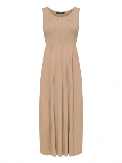 Трикотажное платье из смесовой вискозы Weekend Max Mara - Общий вид