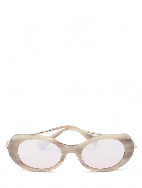 Солнцезащитные очки в оправе из пластика  Max Mara - Общий вид