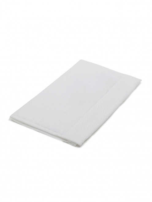 Салфетка для рук из хлопковой махровой ткани с текстурным орнаментом по канту Frette - Общий вид
