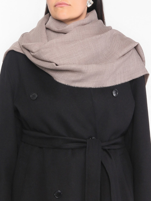 Шарф из шерсти Weekend Max Mara - МодельОбщийВид