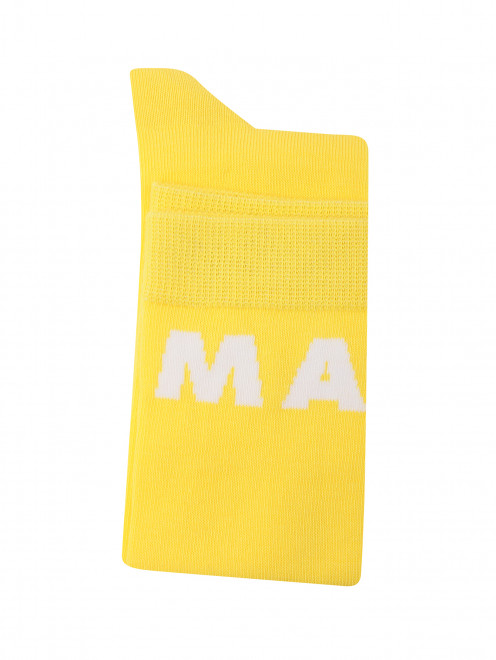 Хлопковые носки с логотипом Marni - Обтравка1