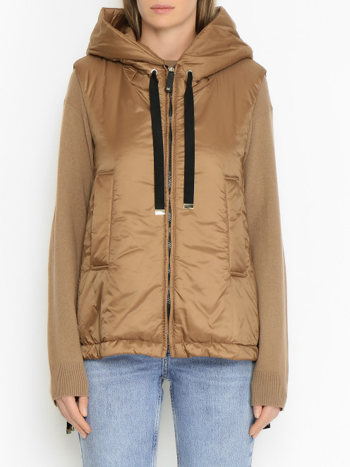 Жилет утепленный шерстью Max Mara - МодельВерхНиз