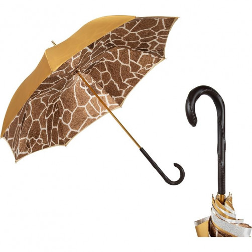 Зонт-трость Pasotti Becolore Gialo Fur Original Pasotti - Общий вид