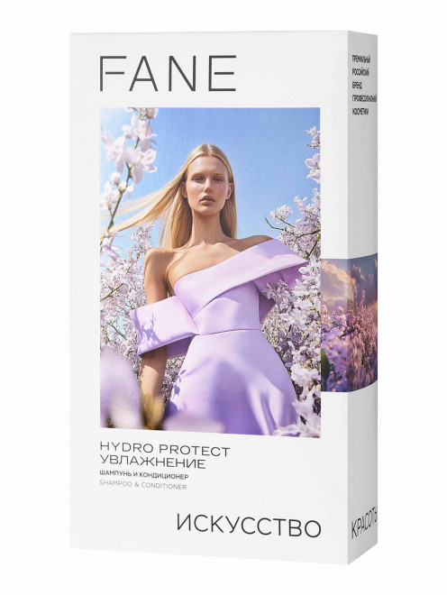 Набор для увлажнения Hydro Protect: шампунь и кондиционер, 2*500 мл Fane - Обтравка1