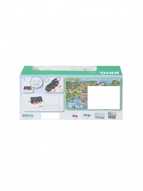 Подзаряжаемый ретро-паровоз с mini USB кабелем BRIO - Обтравка1