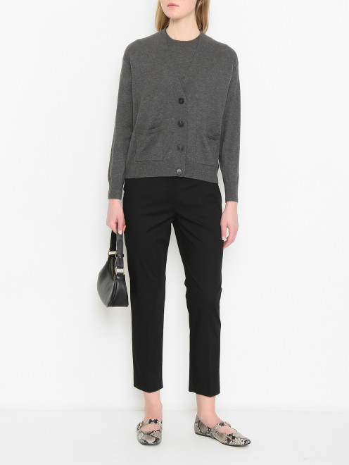 Комплект из топа и кардигана Weekend Max Mara - МодельОбщийВид