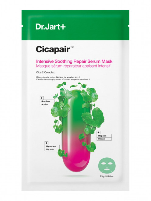 Успокаивающая маска-сыворотка Cicapair Intensive Soothing Repair Serum Mask, 25 г DR.Jart - Общий вид