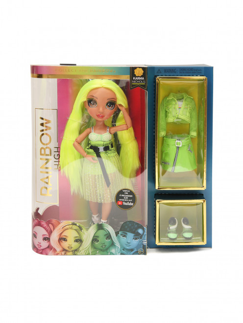 Rainbow High Кукла Fashion Doll- Neon Rainbow High - Общий вид