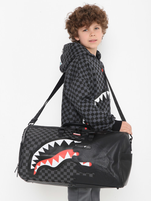 Дороюная сумка с узором Sprayground - МодельВерхНиз