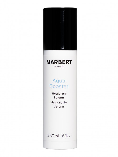 Гиалуроновая сыворотка для всех типов кожи Aqua Booster Hyaluronic Serum, 50 мл Marbert - Общий вид