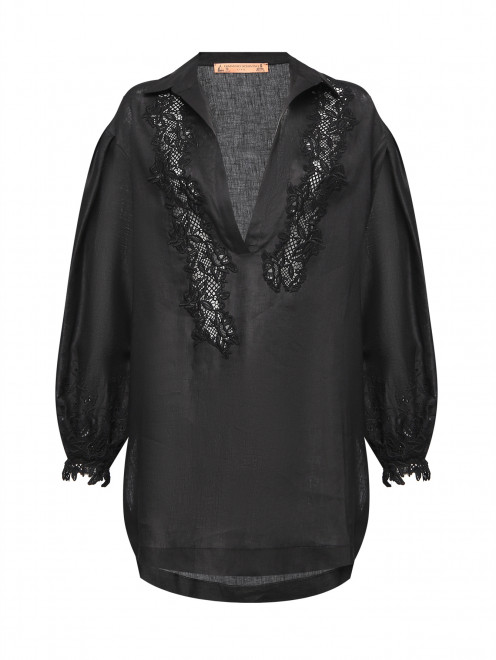 Платье-туника из льна Ermanno Scervino - Общий вид