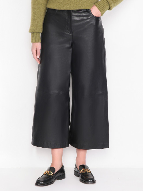Кюлоты из кожи Weekend Max Mara - МодельВерхНиз