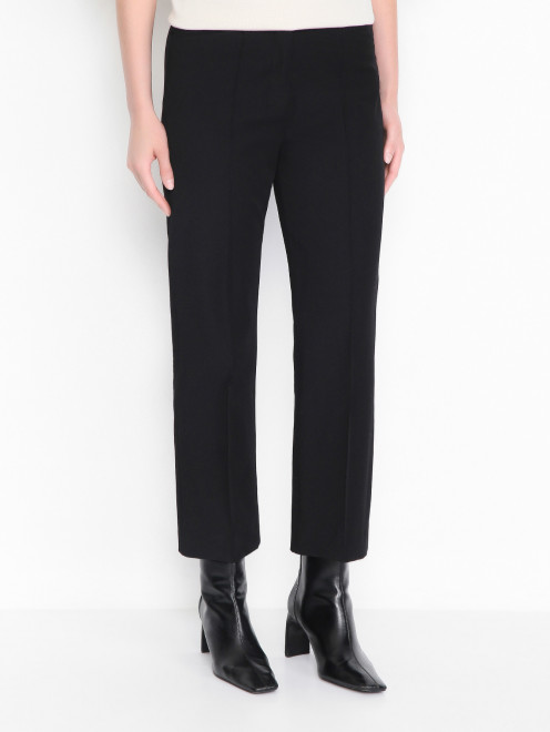 Брюки укороченные со стрелкой Max Mara - МодельВерхНиз