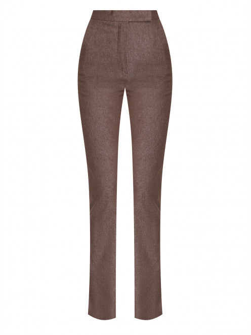 Брюки из плотного хлопка Max Mara - Общий вид