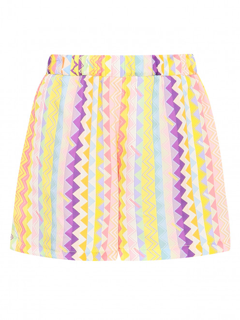 Шорты на резинке с узором Missoni - Общий вид