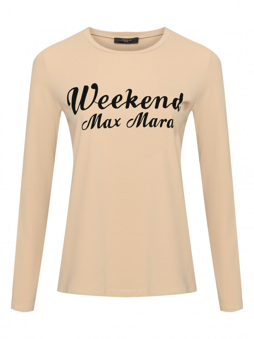 Лонгслив с логотипом Weekend Max Mara - Общий вид