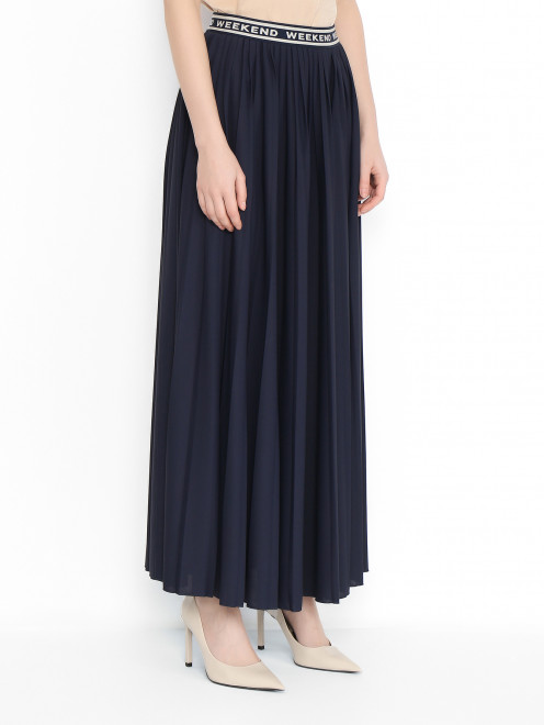 Плиссированная юбка на резинке Weekend Max Mara - МодельВерхНиз
