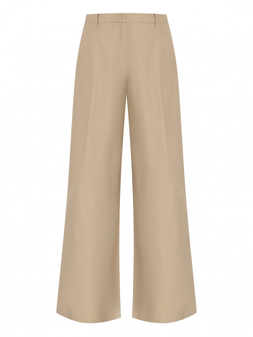 Широкие хлопковые брюки Max Mara - Общий вид