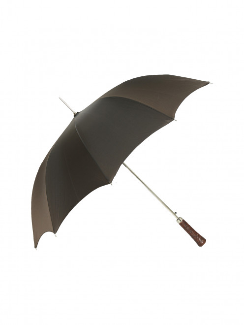 Зонт-трость с ручкой из кожи Walking Sticks - Общий вид