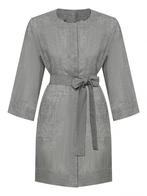 Удлиненная блуза с поясом Marina Rinaldi - Общий вид