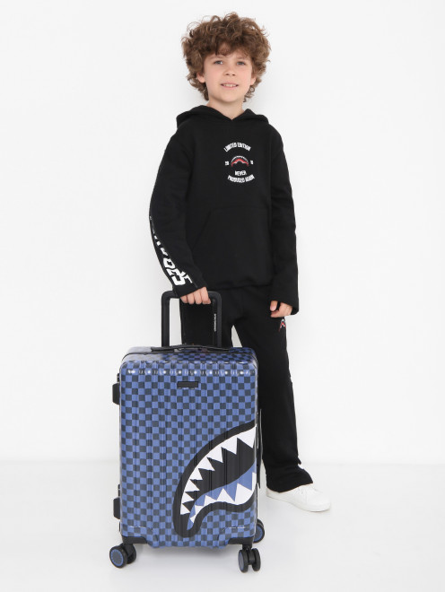 Детский чемодан с принтом Sprayground - МодельОбщийВид