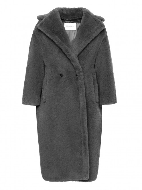 Пальто из шерсти, альпаки и шелка