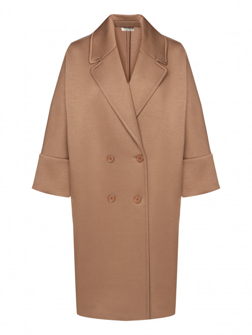 Трикотажное пальто с карманами Max Mara - Общий вид