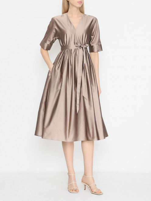 Платье с короткими рукавами Max Mara - МодельВерхНиз