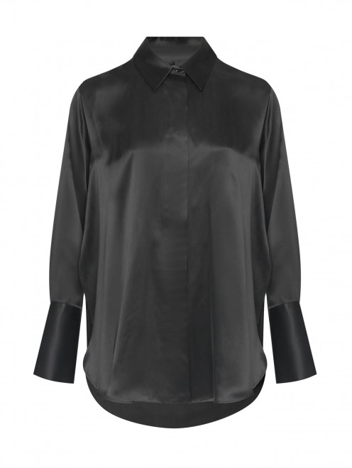 Рубашка свободного кроя из шелка Koko Brand - Общий вид