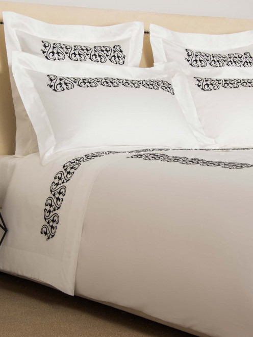 Пододеяльник 220X220 см ORNATE MEDALLION Frette - Общий вид