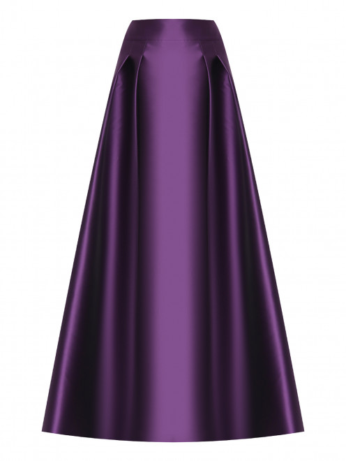 Сатиновая юбка в пол Alberta Ferretti - Общий вид
