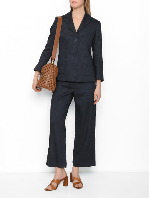 Жакет из льна и вискозы Max Mara - МодельОбщийВид