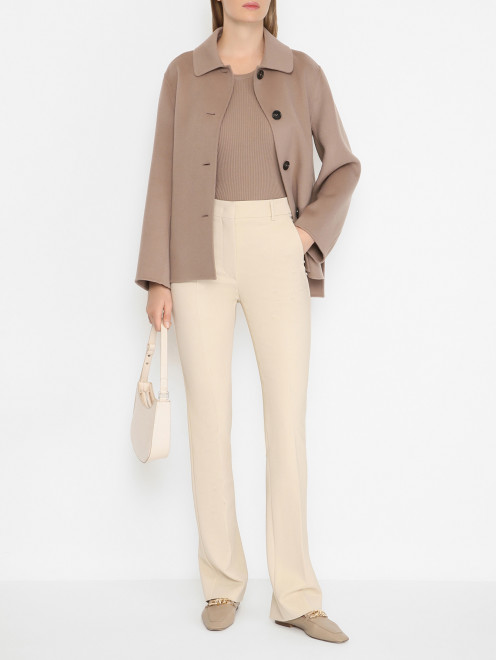 Трикотажный топ из хлопка Max Mara - МодельОбщийВид