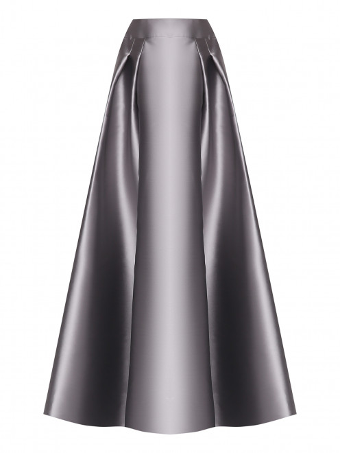 Сатиновая юбка в пол Alberta Ferretti - Общий вид