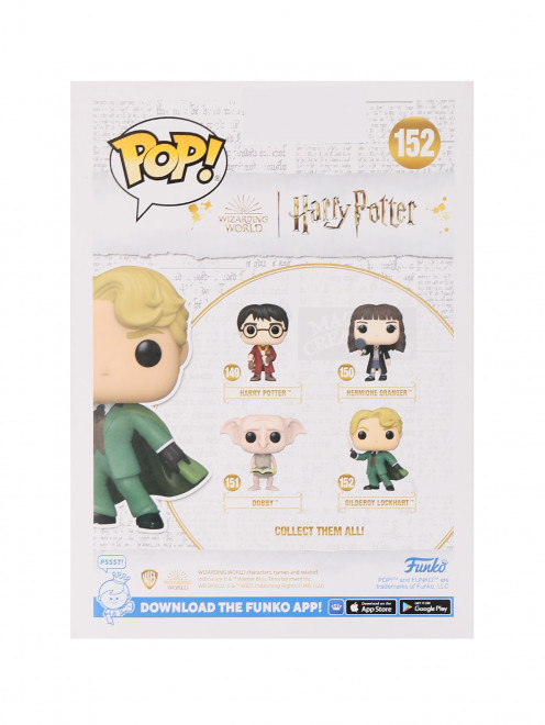 Фигурка funko pop "Gilderoy Lockhart" Funko - Обтравка1