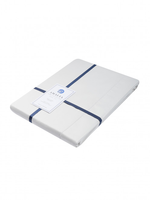 Пододеяльник из хлопка с декоративной строчкой Amalia home collection - Общий вид